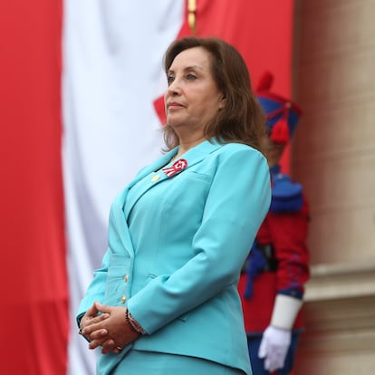 Dina Boluarte, presidenta de Perú