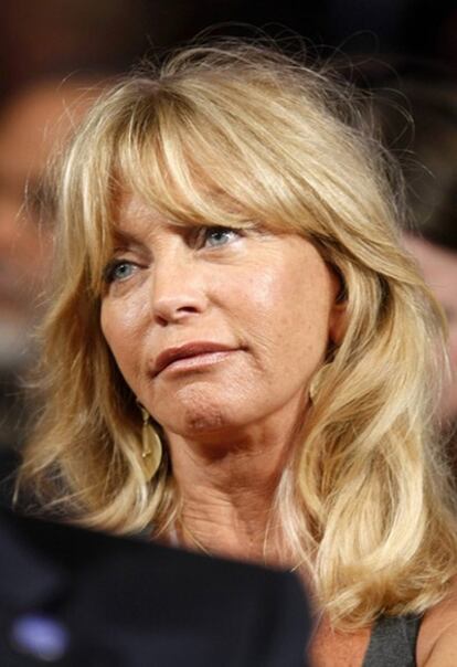 La actriz Goldie Hawn