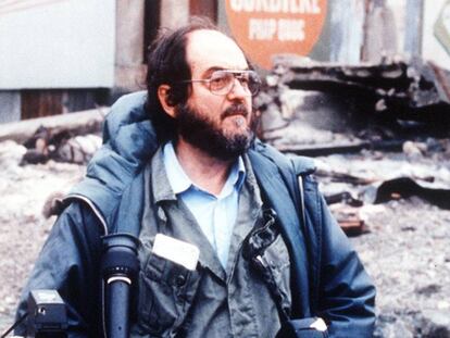 El director de cinema, Stanley Kubrick.