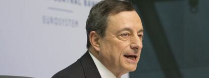 El presidente del BCE, Mario Draghi.