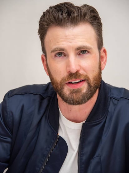 El actor Chris Evans durante la promocion de 'Puñales por la espalda', uno de sus últimos éxitos cinematográficos.