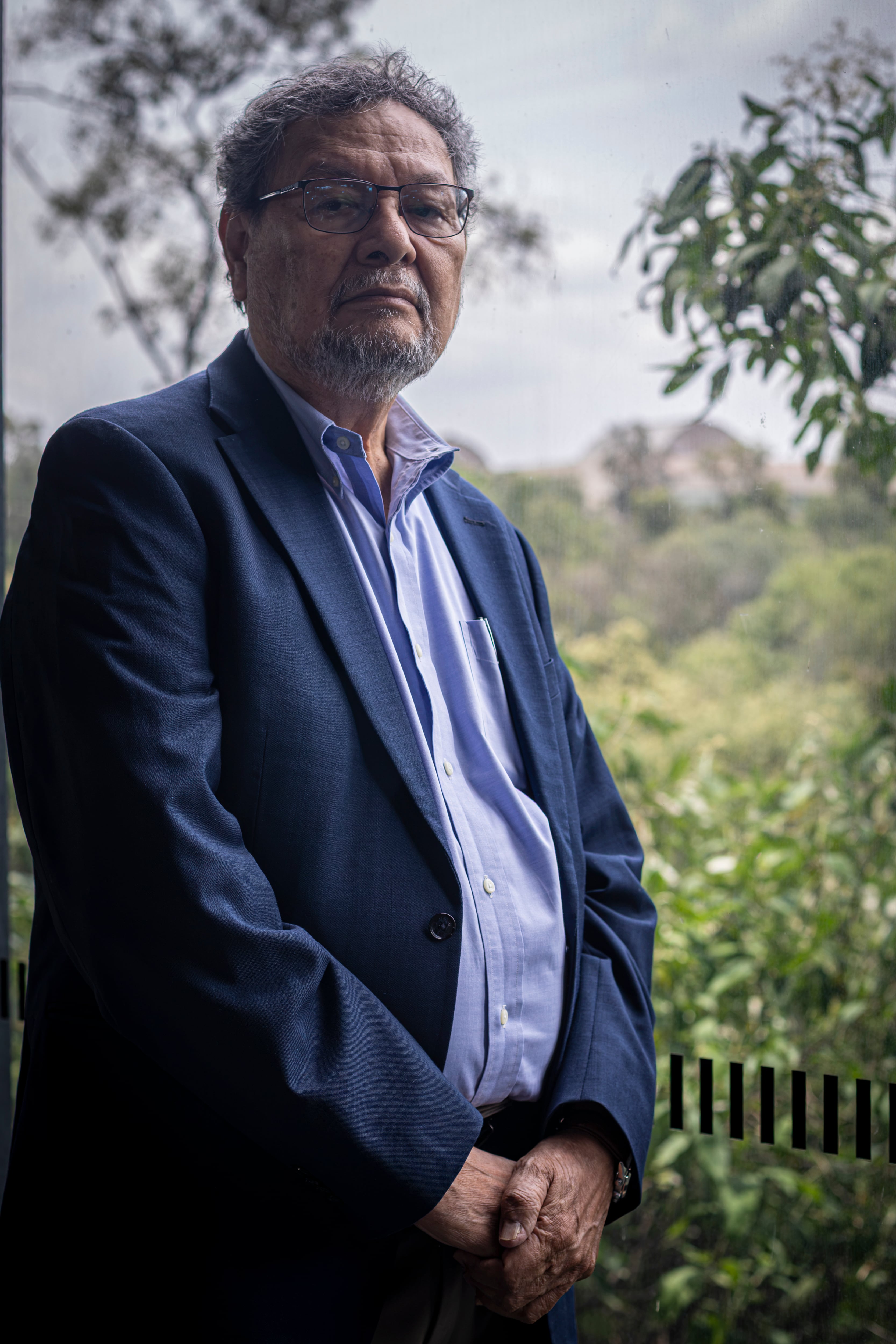 El escritor mexicano Elmer Mendoza, en la Ciudad de México, el 29 de agosto de 2026. 