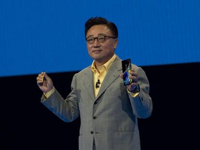 El presidente y consejero delegado de Samsung Electronics, Dong-Jin Koh.