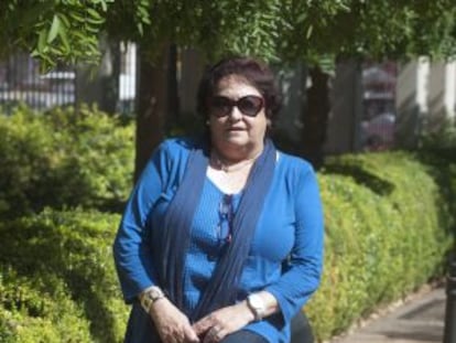 La presidenta de la Federación de Asociaciones de Vecinos, María José Broseta.