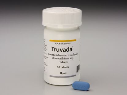 Foto  del medicamento Truvada proporcionada  por el laboratorio Gilead Sciences.