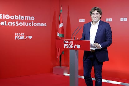 Eneko Andueza presenta este viernes en Bilbao su candidatura a dirigir el PSE-EE.