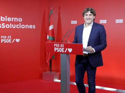 Eneko Andueza presenta este viernes en Bilbao su candidatura a dirigir el PSE-EE.