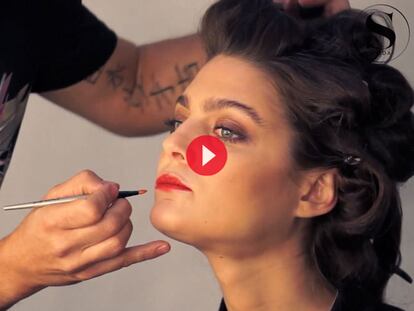 El making of de la sesión de fotos con Marina Pérez