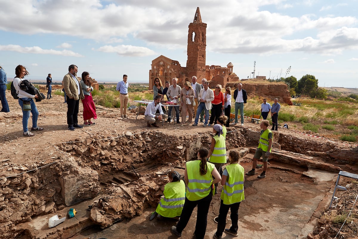 Una sinagoga medieval “excepcional”, descubierta en las ruinas de la antigua Belchite