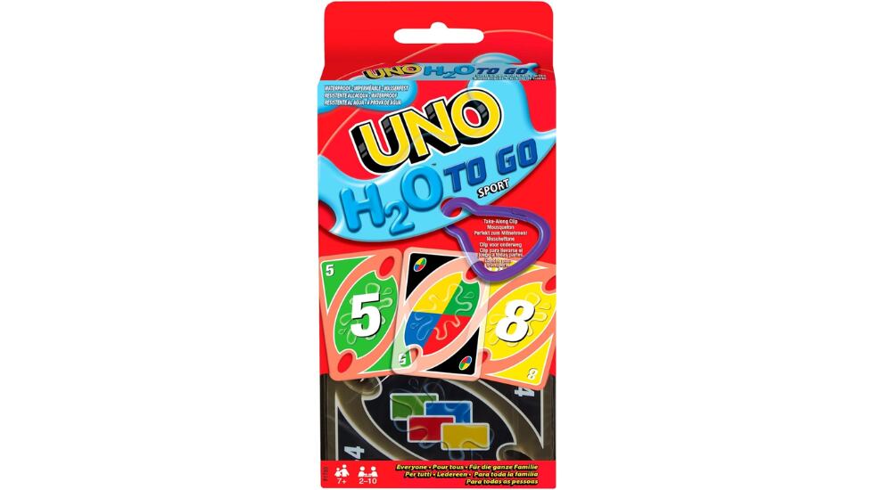 Vista del juego de mesa UNO.
