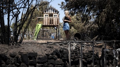 Incendio de Torrefeta i Florejacs (Lleida) a principios de julio, en una imagen de archivo.