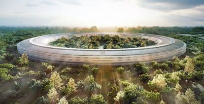Proyecto de la sede de Apple.