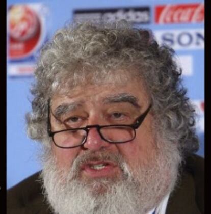 Chuck Blazer, ex secretario general de CONCACAF y antiguo, en Abu Dabi en 2009.