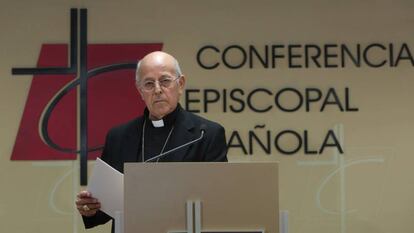 El presidente de la CEE, cardenal Ricardo Blázquez. 