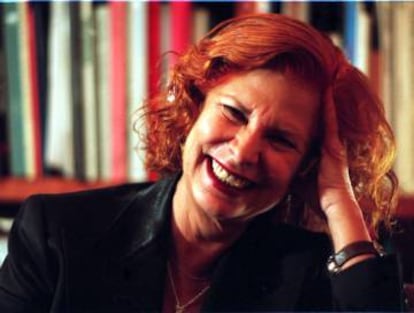 Carmen Alborch, durante una entrevista en 2004.
