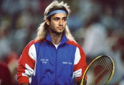 Andre Agassi debutó con 16 años en 1986. Se retiró en 2006 tras siete años sin ganar un grande.