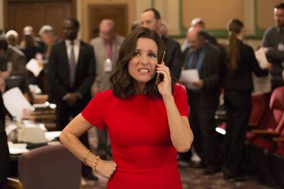 Julia Louis-Dreyfus en la sexta temporada de 'Veep'.