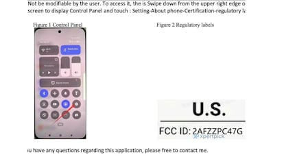 POCO F7 en la entidad de certificación FCC