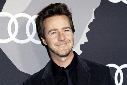 El actor Edward Norton, el pasado mes de enero.