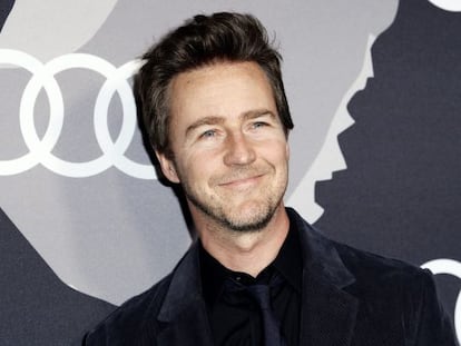 El actor Edward Norton, el pasado mes de enero.