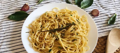 ¿Le vas a decir que no a un plato de pasta a las doce de la noche después de todo el día en la playa?