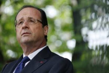 El presidente francés, François Hollande. EFE/Archivo