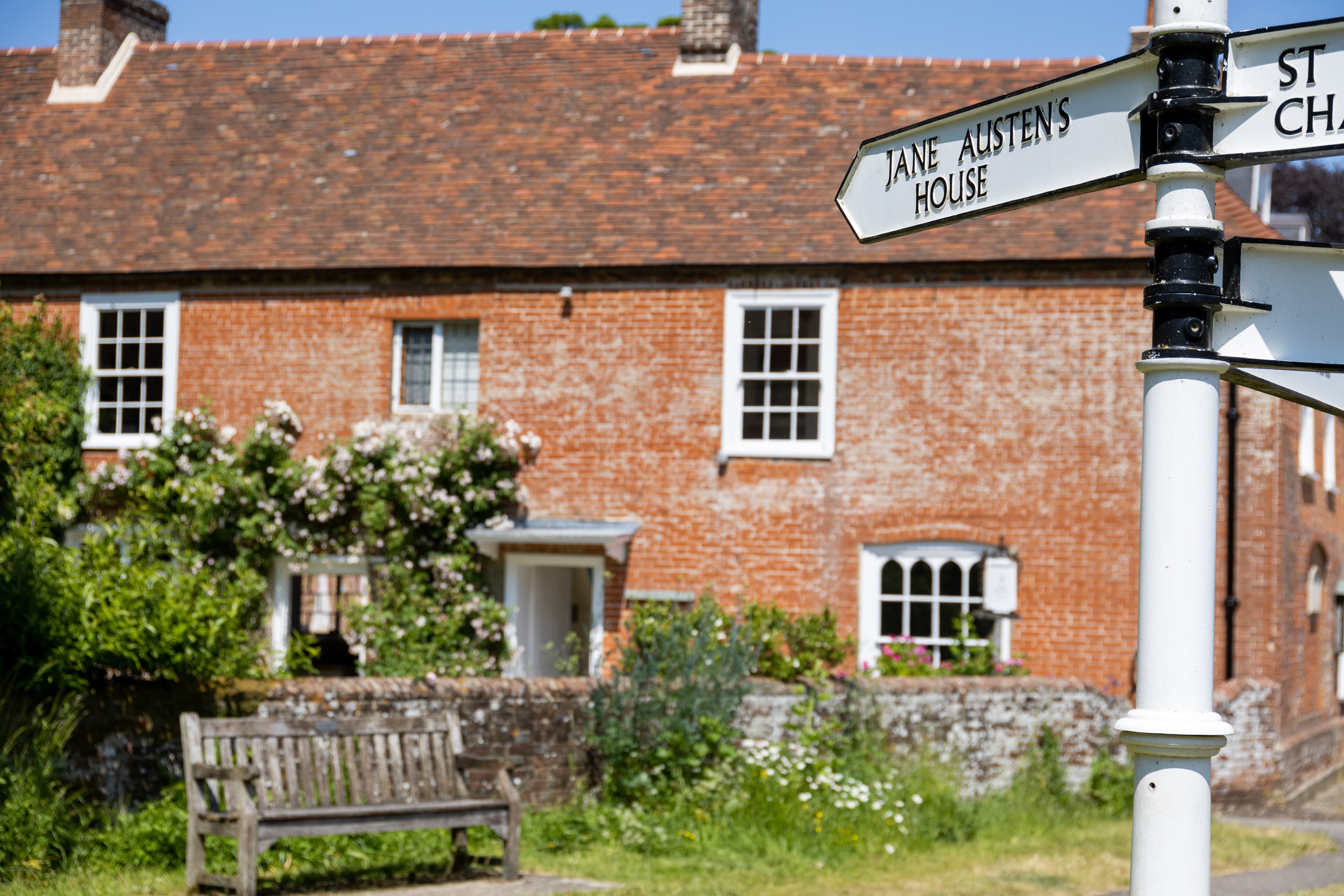 Exterior de la casa de Jane Austen en Chawton (Inglaterra).