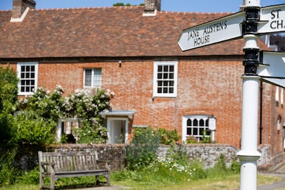 Exterior de la casa de Jane Austen en Chawton (Inglaterra).