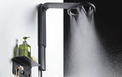 Una ducha de la marca Nebia, en una imagen promocional.