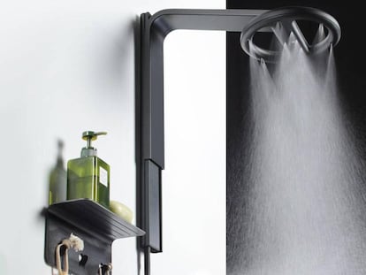 Una ducha de la marca Nebia, en una imagen promocional.