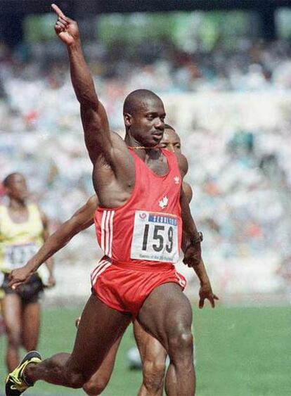 El atleta Ben Johnson