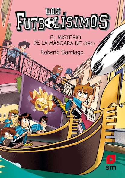 Portada de 'El misterio de la máscara de oro', de Roberto Santiago.