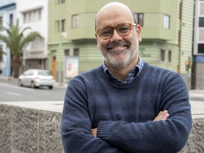 Juan Manuel Brito, vicepresidente segundo del Cabildo de Gran Canaria, este jueves. 