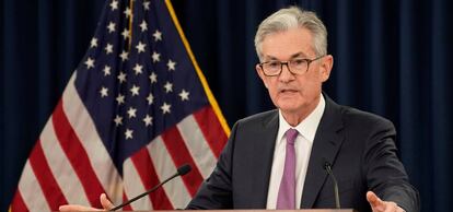 Jerome Powell, presidente de la Fed