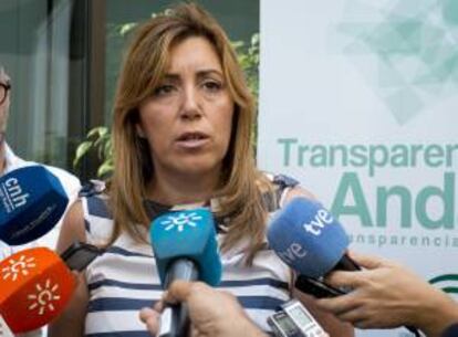 La consejera de Presidencia y candidata a las primarias del PSOE de Andalucía, Susana Díaz. EFE/Archivo