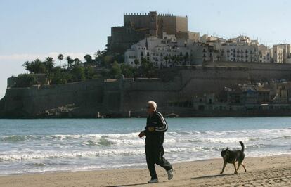 El castillo del Papa Luna en Peñíscola podría ser uno de los escenarios elegidos por la serie en esta localidad de la costa de Castellón.