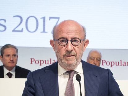 El presidente del Banco Popular, Emilio Saracho.