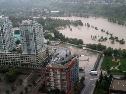 100.000 evacuados en Canadá por las peores inundaciones en décadas