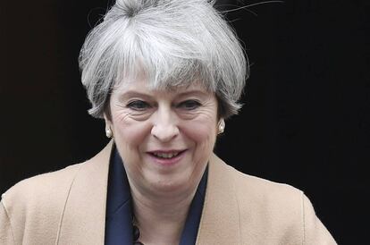 La primera ministra británica, Theresa May.