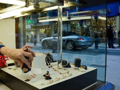 A jewelry store in Andorra la Vella.