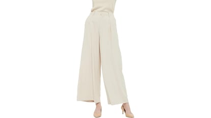 Estos pantalones anchos para mujer son cómodos, elegantes y combinan con todo.