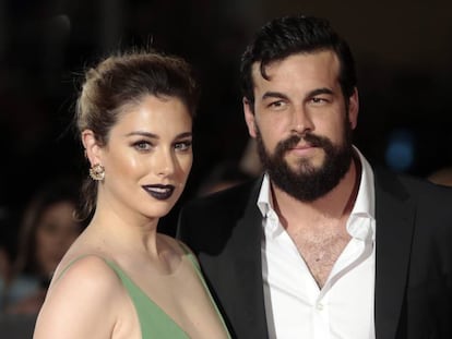 Blanca Suárez y Mario Casas en la inauguración del Festival de Málaga, en marzo de 2017.