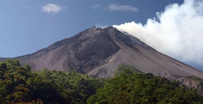 Monte Merapi.