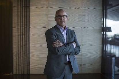 Blake Irving, director ejecutivo de GoDaddy, en la Ciudad de México.