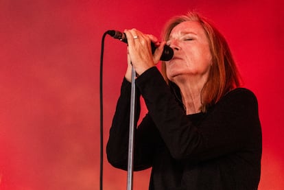 Beth Gibbons actuant a Roskilde (Dinamarca) aquest juliol.