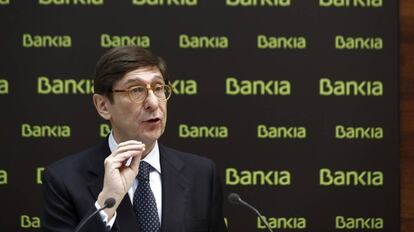 El presidente de Bankia, José Ignacio Goirigolzarri.