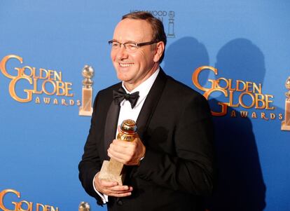 Kevin Spacey, mejor actor de serie dramática por 'House of cards'.