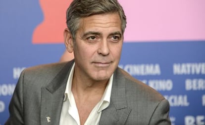 El actor George Clooney.