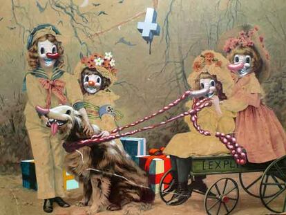 <i>Suplica a mia madre</i>, obra de Víctor Castillo pintada en acrílico sobre tela.