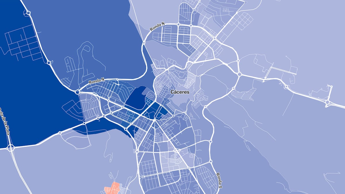 Los resultados de las elecciones de Extremadura, calle a calle